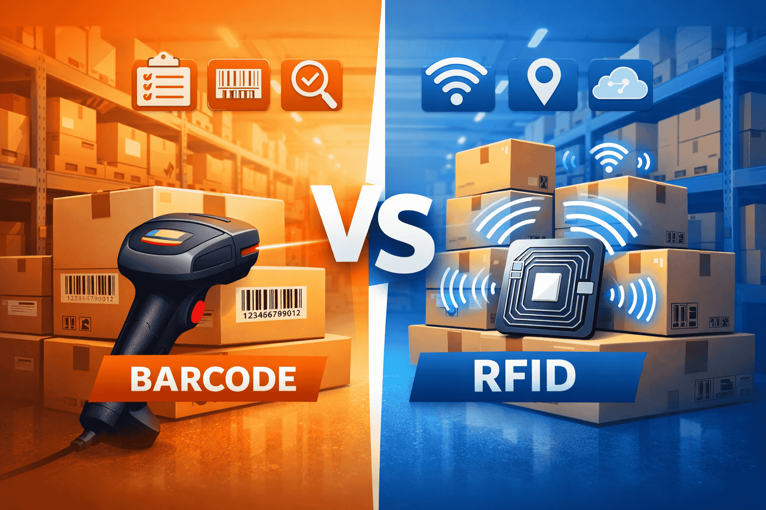 Barcode Vs RFID For Inventory Tracking 